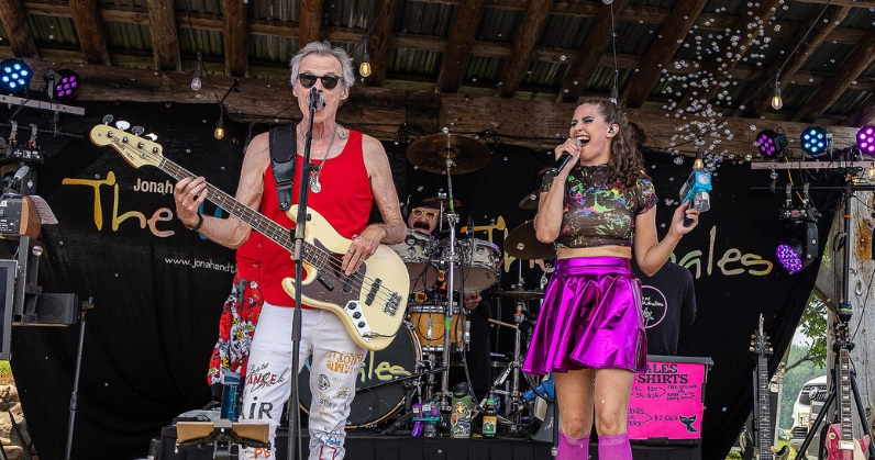 Jonah and the Whales bring the party to every performance.